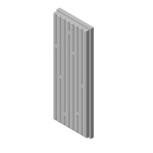 Šamotová deska zadní boční KV W 2G 66.50.01 (P)  